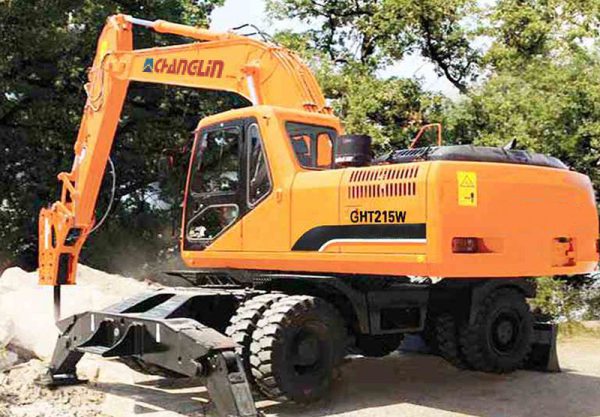 КОЛІСНИЙ ЕКСКАВАТОР CHANGLIN GHT215W - Зображення 5